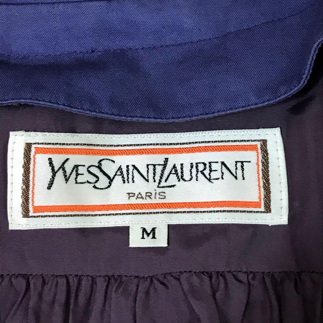 90s YSL イヴ・サンローラン　トレンチコート　レディース　ヴィンテージ　M