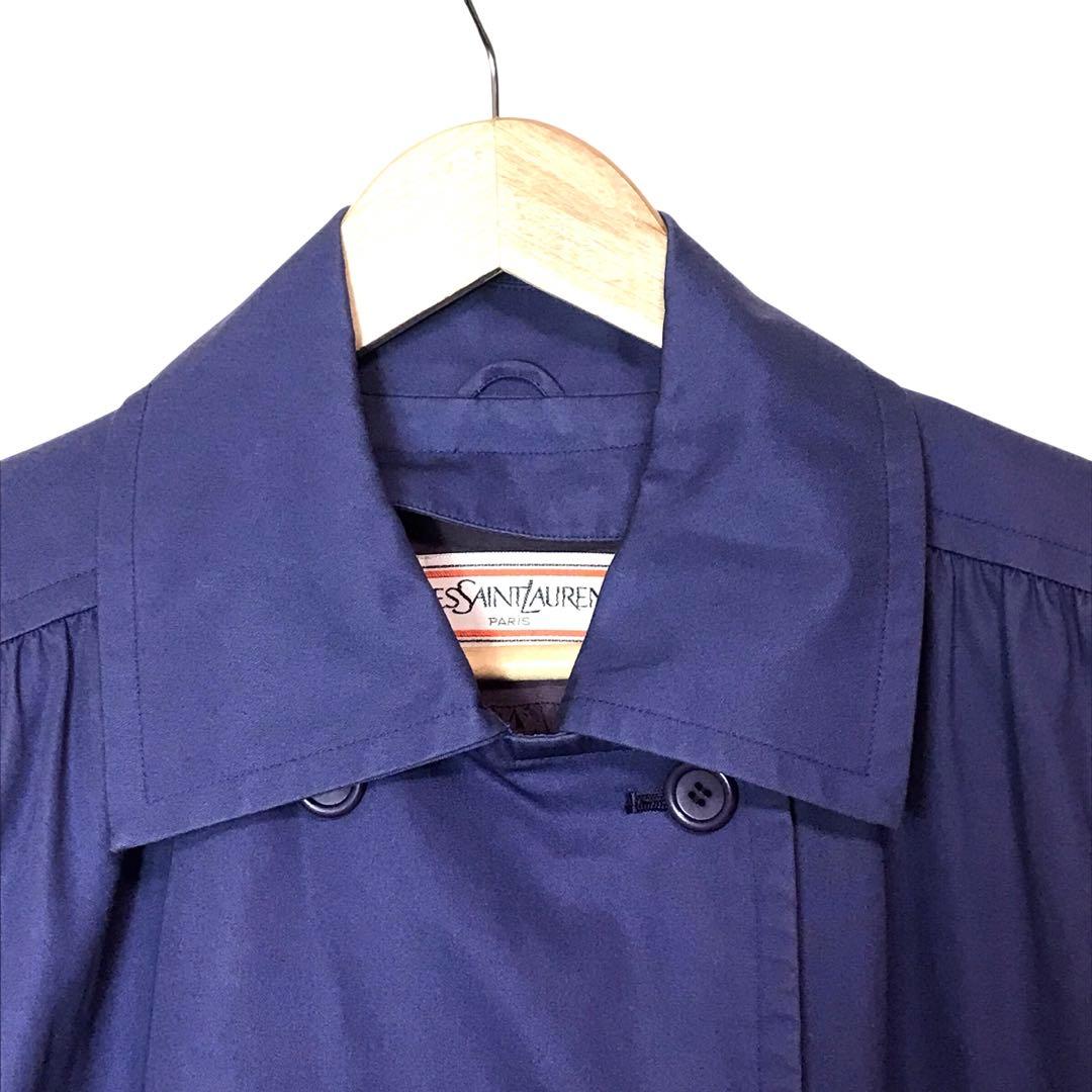 90s YSL イヴ・サンローラン　トレンチコート　レディース　ヴィンテージ　M