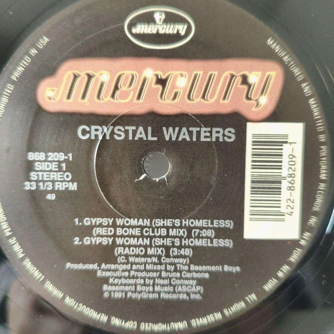 CRYSTAL WATERS - GYPSY WOMAN レコード