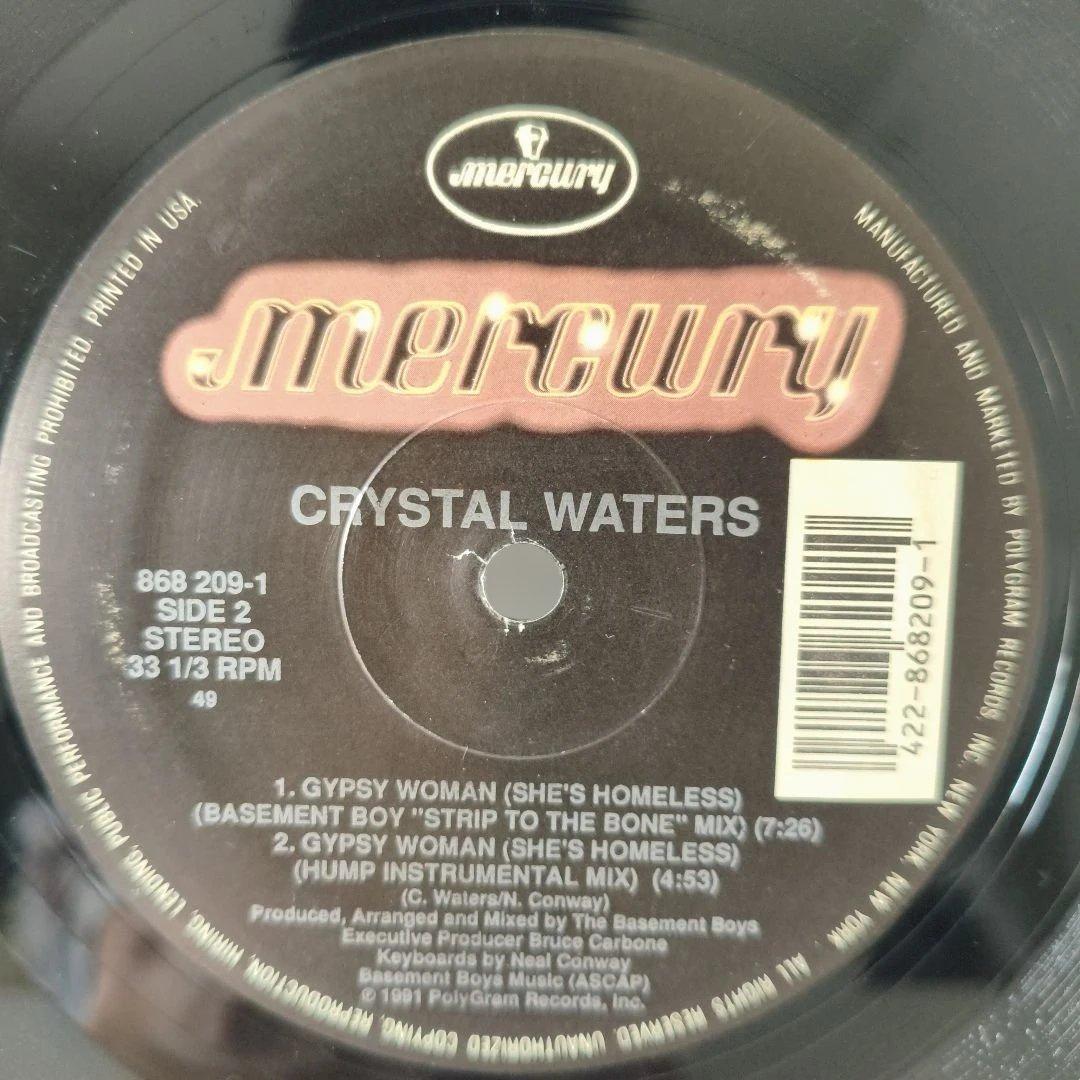 CRYSTAL WATERS - GYPSY WOMAN レコード