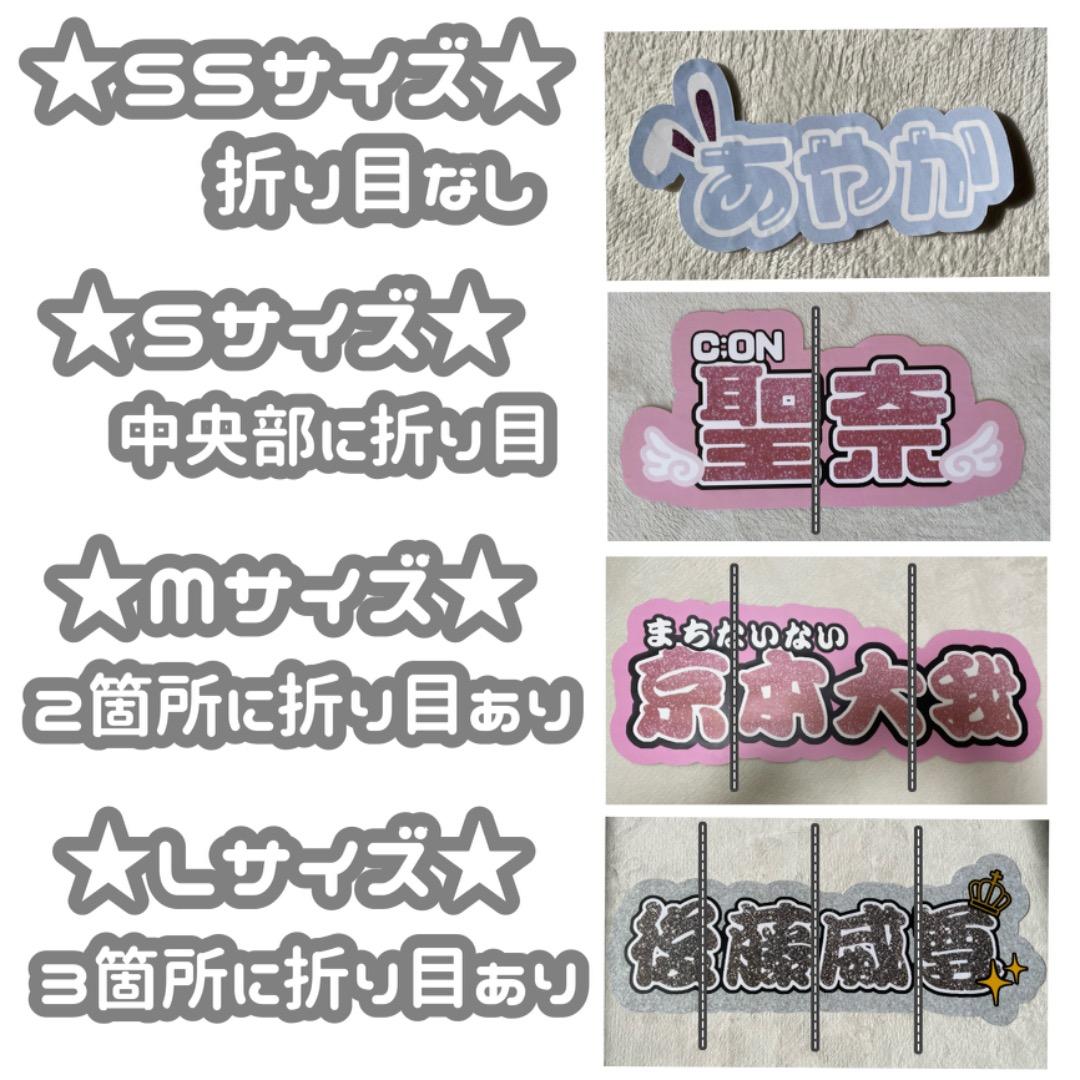 連結文字パネル 連結うちわ文字 オーダーページ