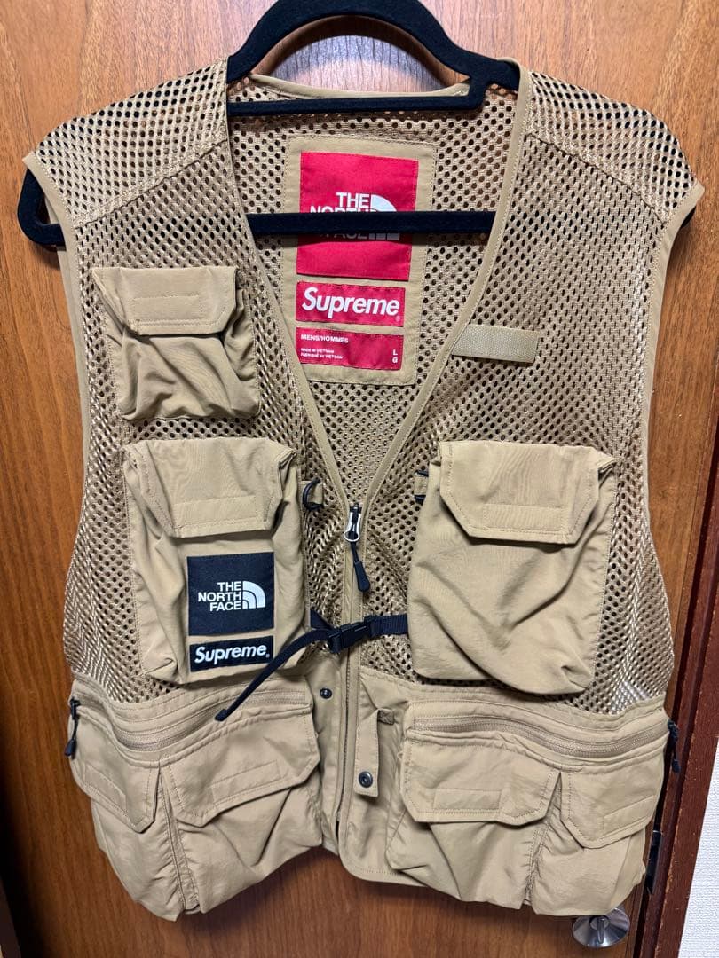 supreme the north face cargo vest Lサイズ
