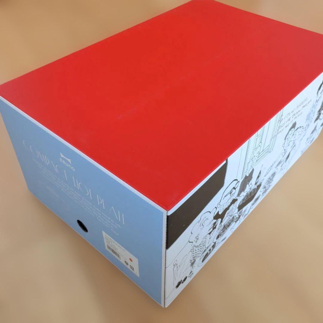 【新品】BRUNO コンパクトホットプレート BOE021 レッド
