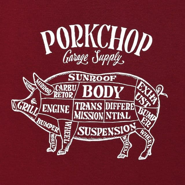 PORK FRONT TEE 25 / キムタク着用　シュプリームGDC