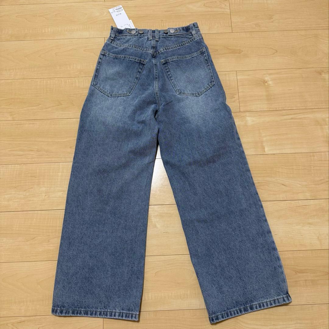 新品未使用 タグ付き mystic レース デニム