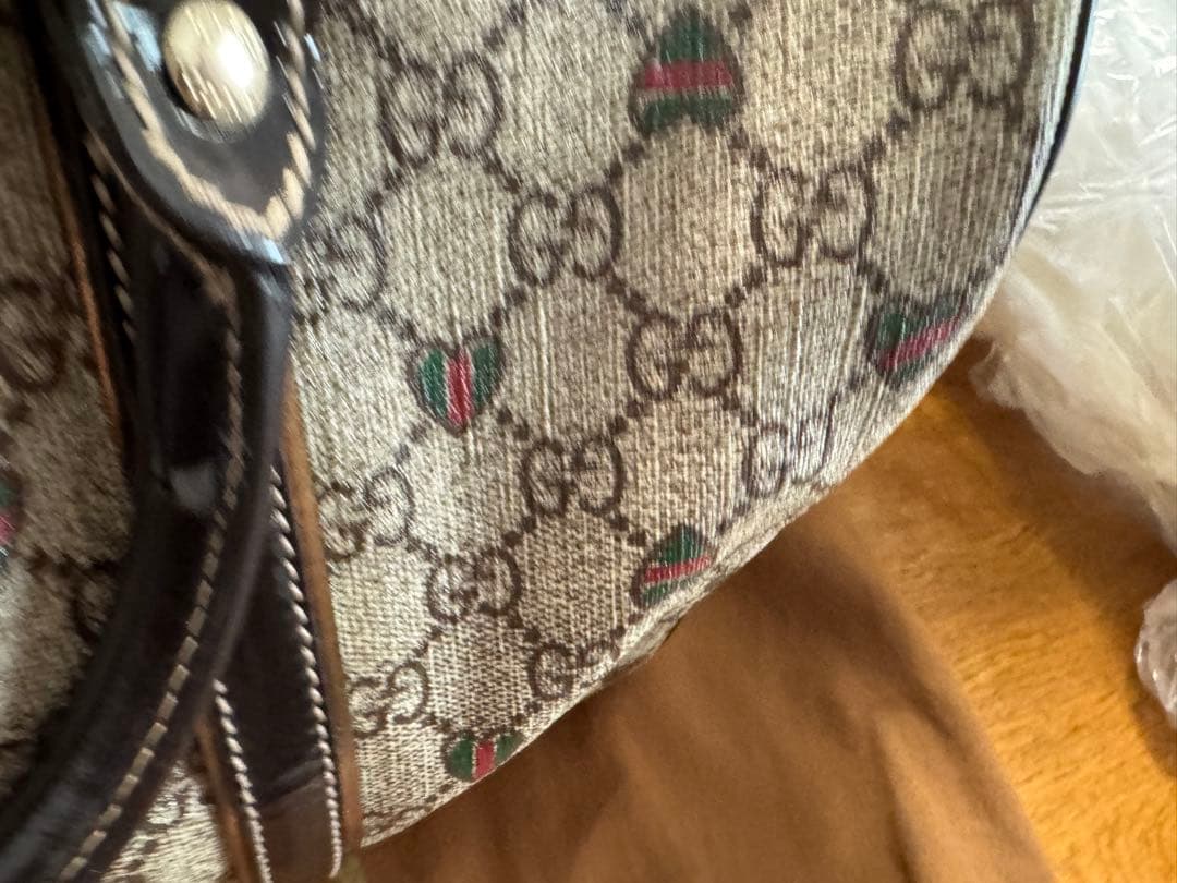GUCCI GGパターン ボストンバッグ
