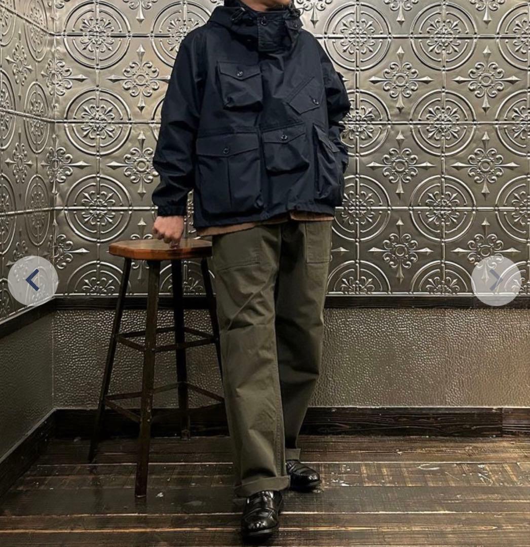 【MODMNT】MIL SMOCK SHORT　NAVY/М