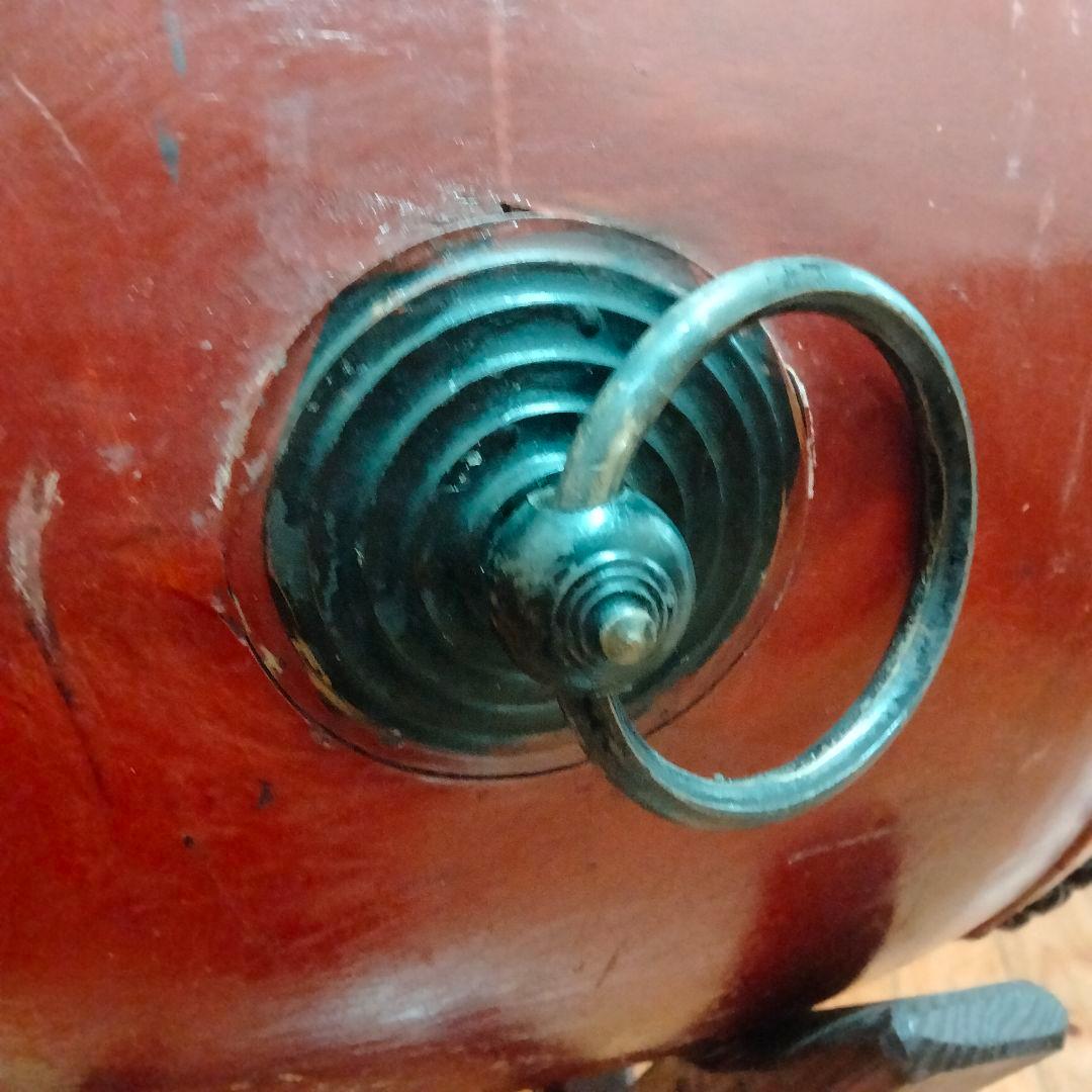木製和太鼓 木製台・バチ付 直径約45cm