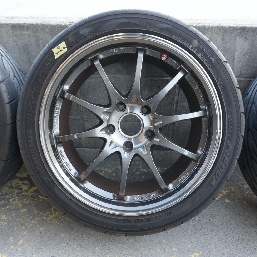 レイズ (RAYS) ボルクレーシング CE28SL ×ADVAN NFOVA