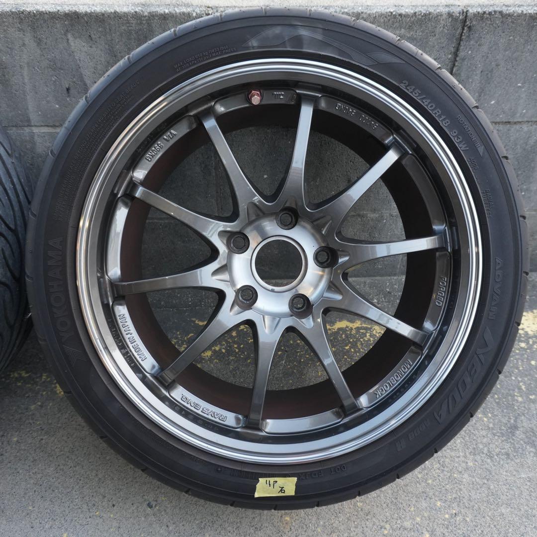 レイズ (RAYS) ボルクレーシング CE28SL ×ADVAN NFOVA