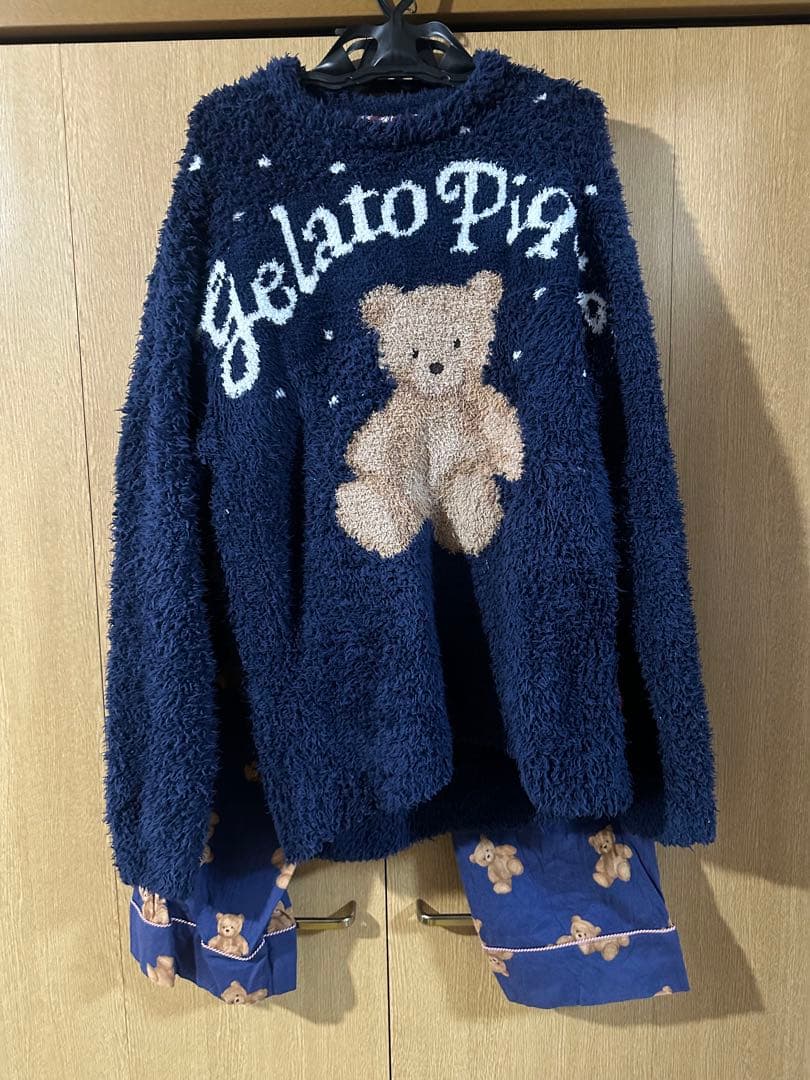 ジェラートピケ 上下セット Holiday