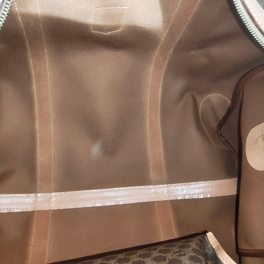 ヴィンテージ✨CELINE/セリーヌ ボストンバッグ マカダム トリオンフ