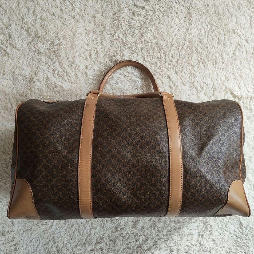 ヴィンテージ✨CELINE/セリーヌ ボストンバッグ マカダム トリオンフ