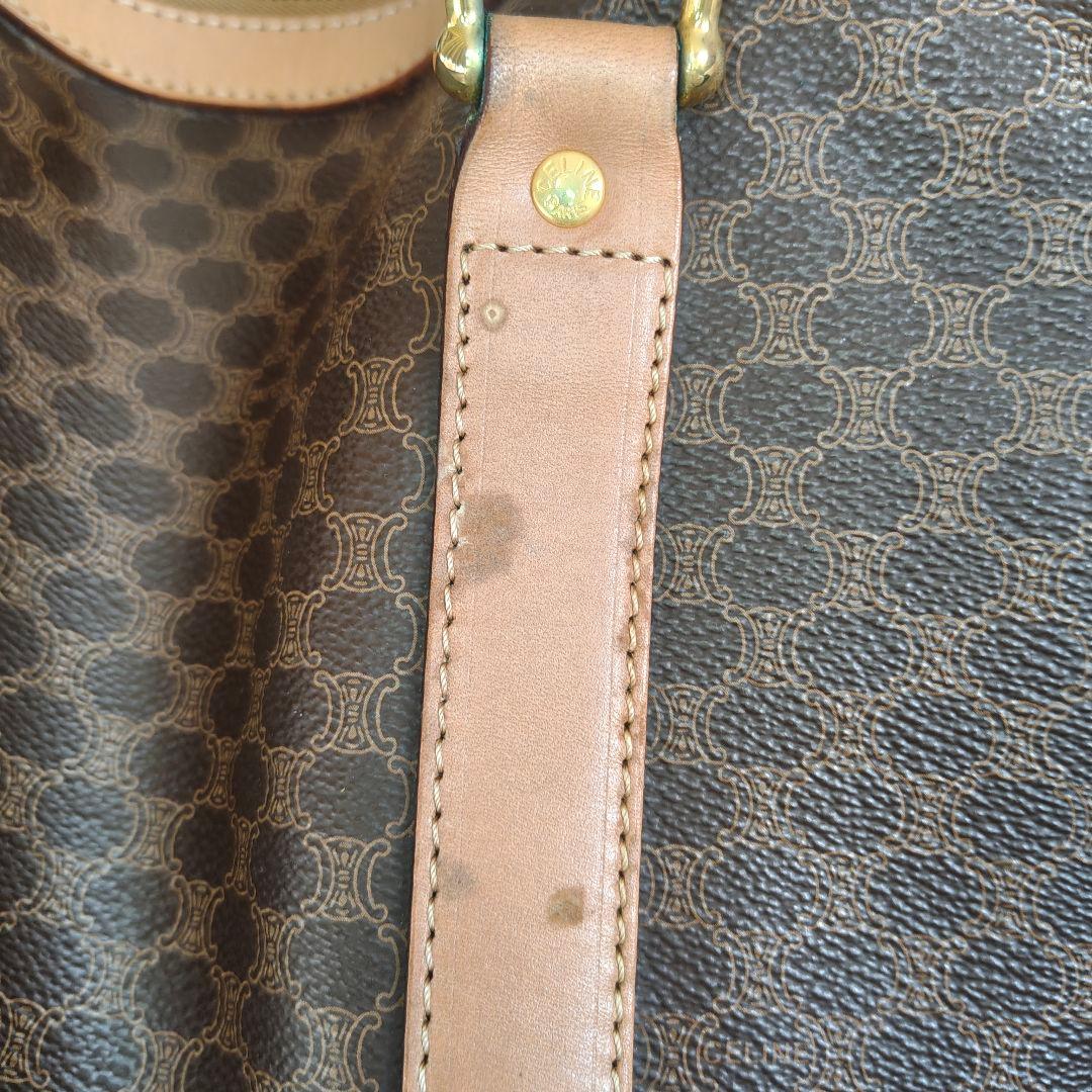 ヴィンテージ✨CELINE/セリーヌ ボストンバッグ マカダム トリオンフ