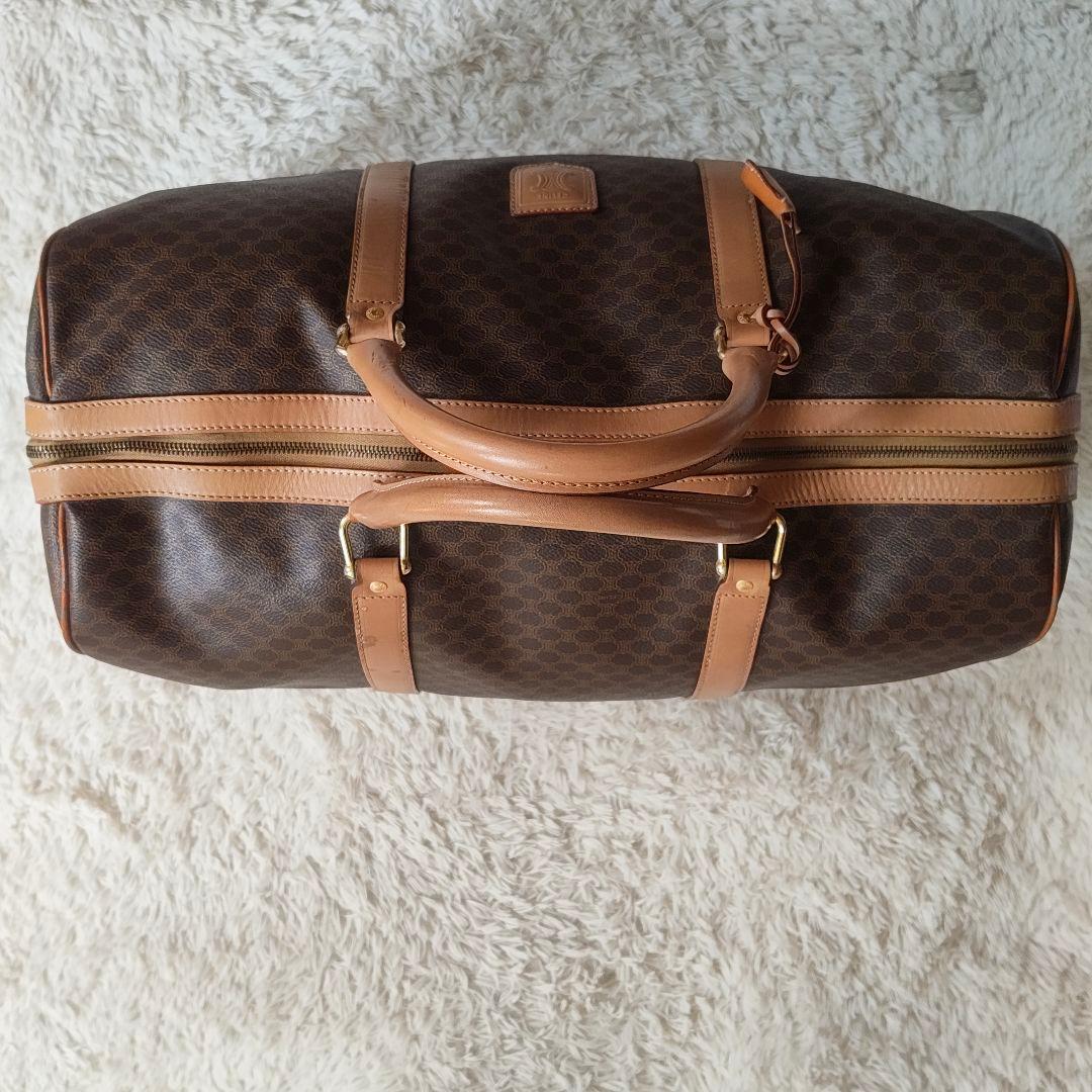 ヴィンテージ✨CELINE/セリーヌ ボストンバッグ マカダム トリオンフ