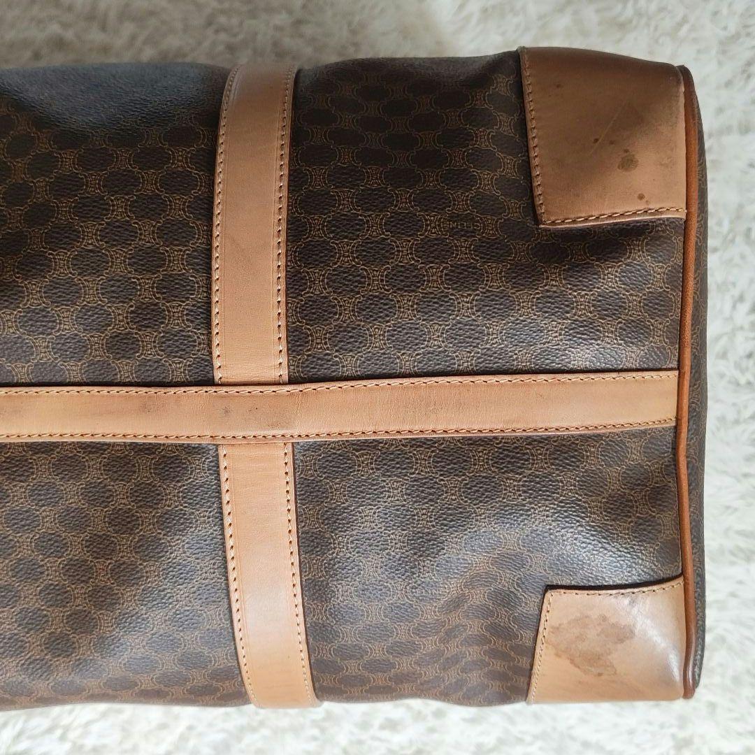ヴィンテージ✨CELINE/セリーヌ ボストンバッグ マカダム トリオンフ