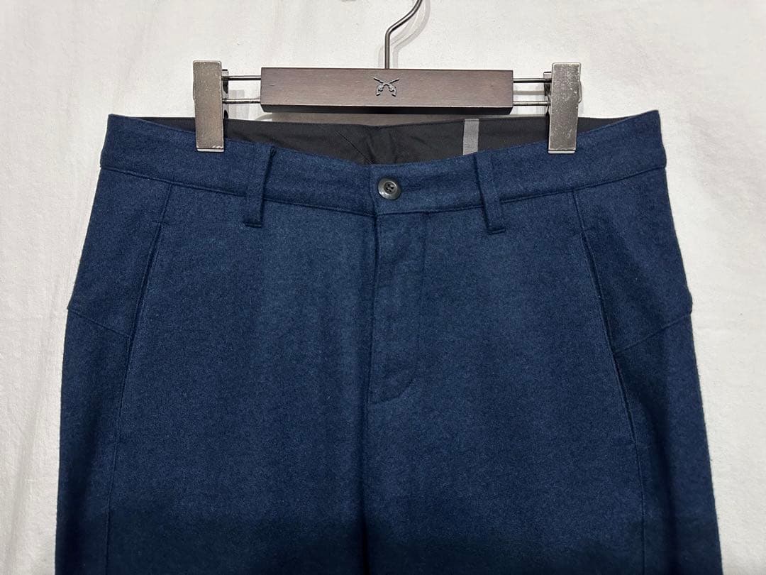 KAZUYUKIKUMAGAIATTACHMENTカシミヤ混フラノサルエルパンツ