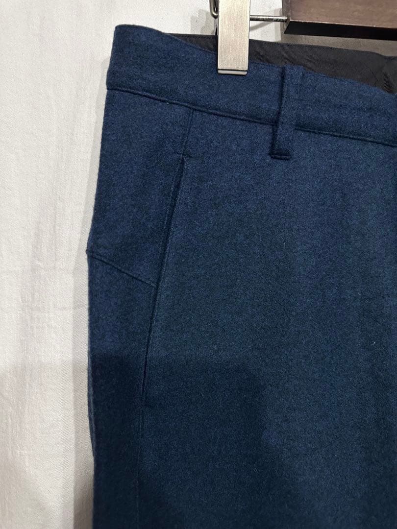 KAZUYUKIKUMAGAIATTACHMENTカシミヤ混フラノサルエルパンツ
