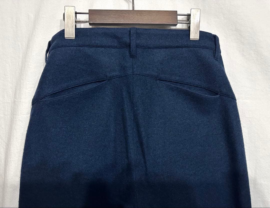 KAZUYUKIKUMAGAIATTACHMENTカシミヤ混フラノサルエルパンツ