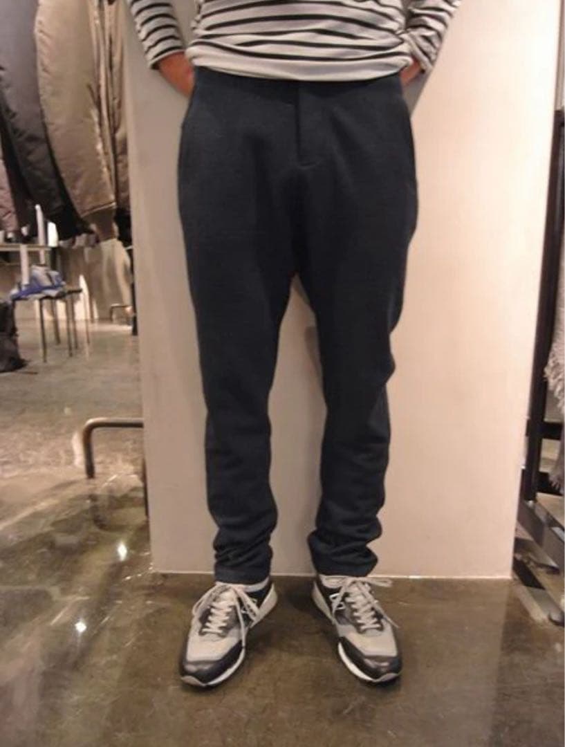 KAZUYUKIKUMAGAIATTACHMENTカシミヤ混フラノサルエルパンツ