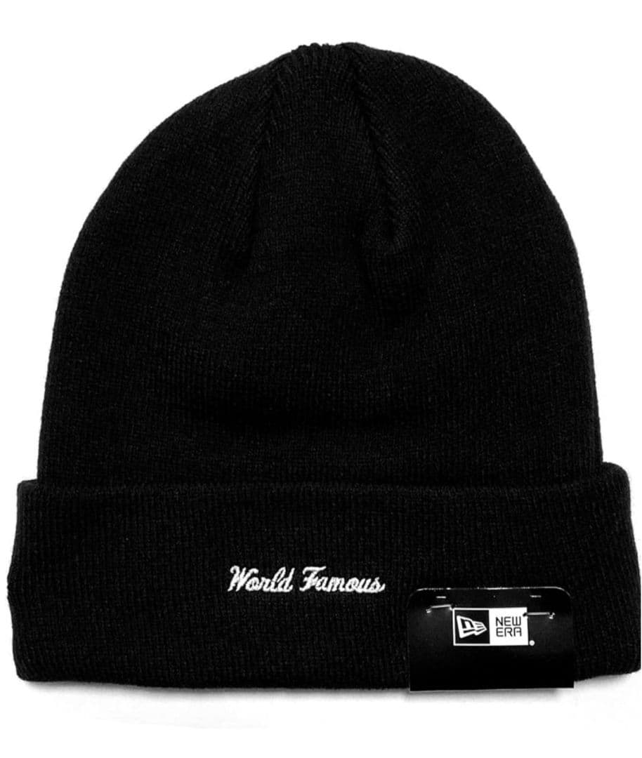 Supreme × New Era ニット帽 World Famous 未使用