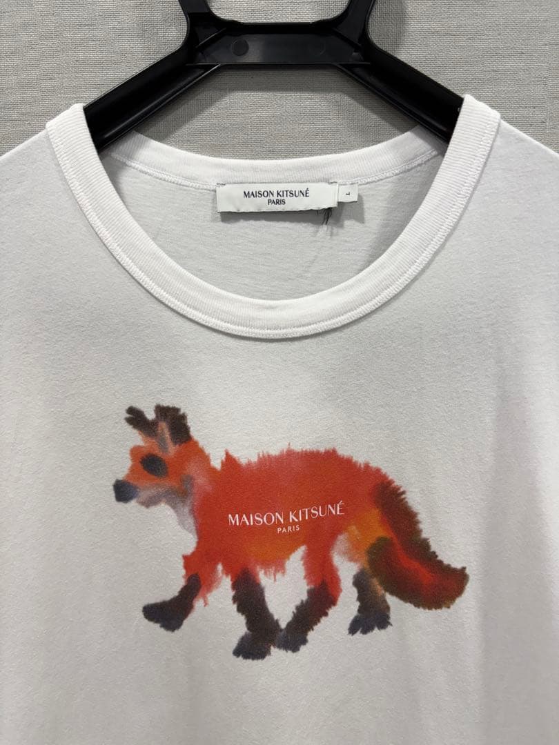 【正規品】MAISON KITSUNÉ オレンジキツネTシャツ