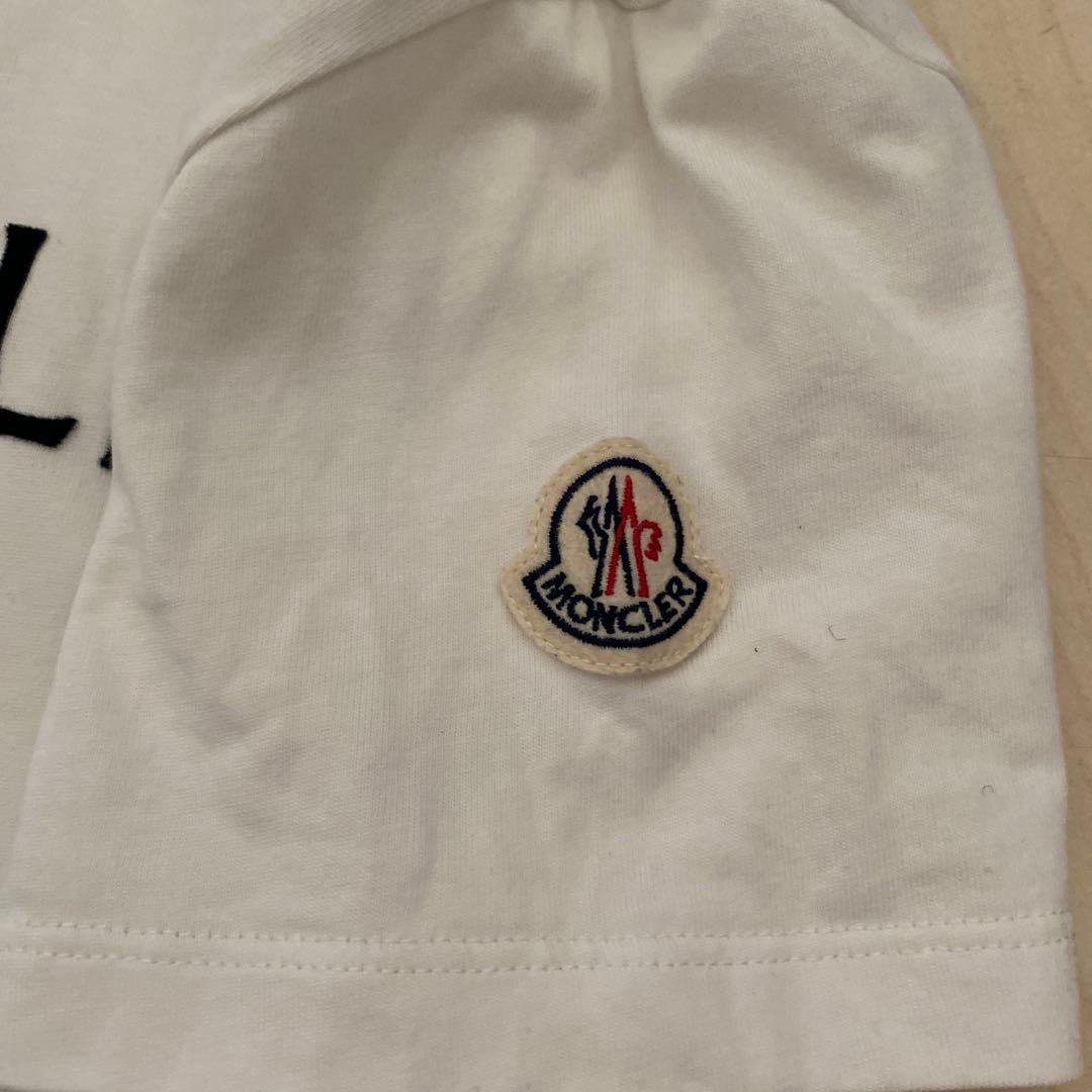 MONCLER ホワイト Tシャツ Sサイズ