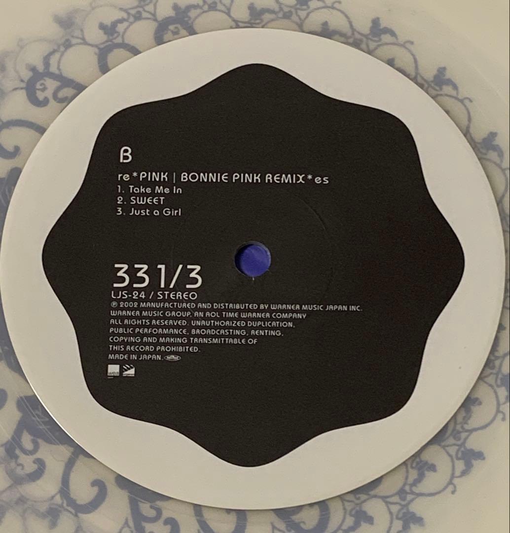 希少プロモ盤LP Bonnie Pink re*Pink tei towa