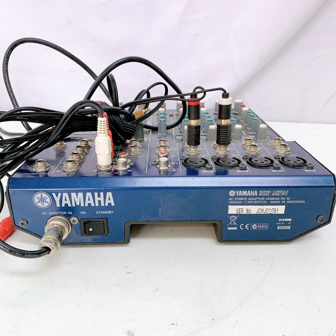 9ABM001 YAMAHA MG8/2FX アナログミキサー 通電確認済み