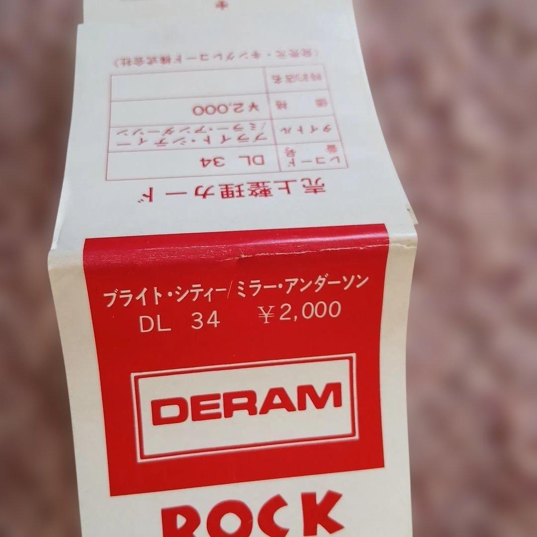 [帯付•国内初出•白ラベル見本盤•良品]ミラー•アンダーソン/ブライト•シティ