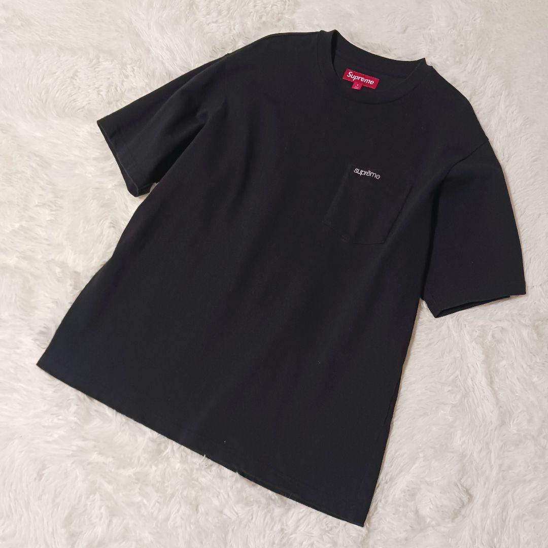 極美品★Supreme ポケットTシャツ ブラック