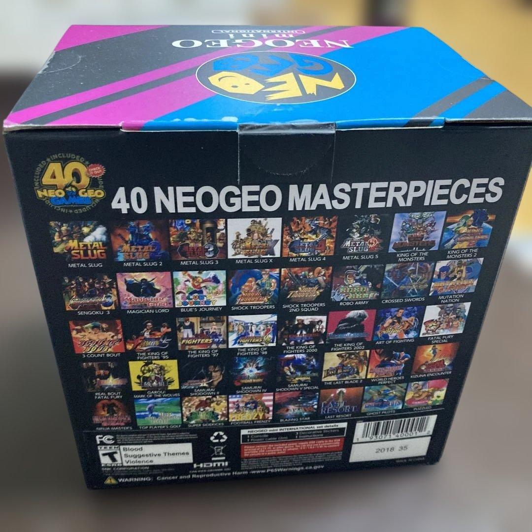 SNK 他ゲーム機本体 NEOGEO MINI INTERNATIONAL