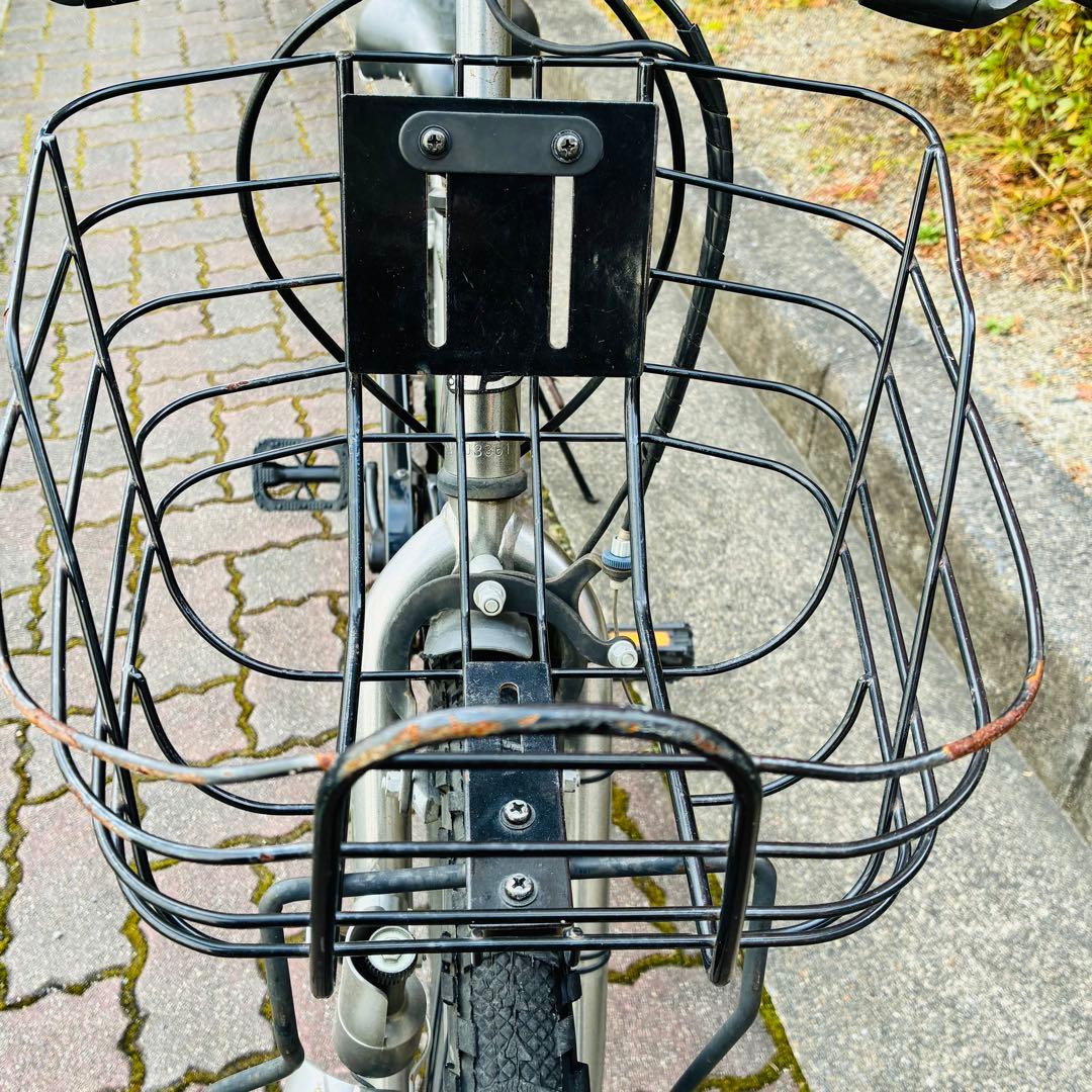 【大阪直接引き取り】◆ジュニア自転車 あさひ DRIDE シルバー◆24インチ