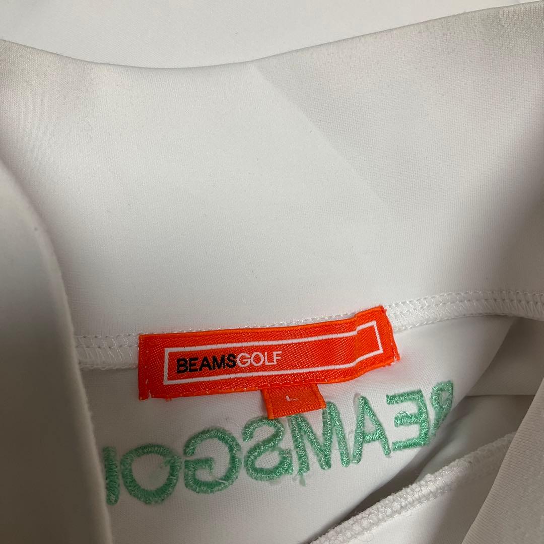 専用【BEAMS GOLF】　別注 フラッグモックネックシャツ　プルオーバー