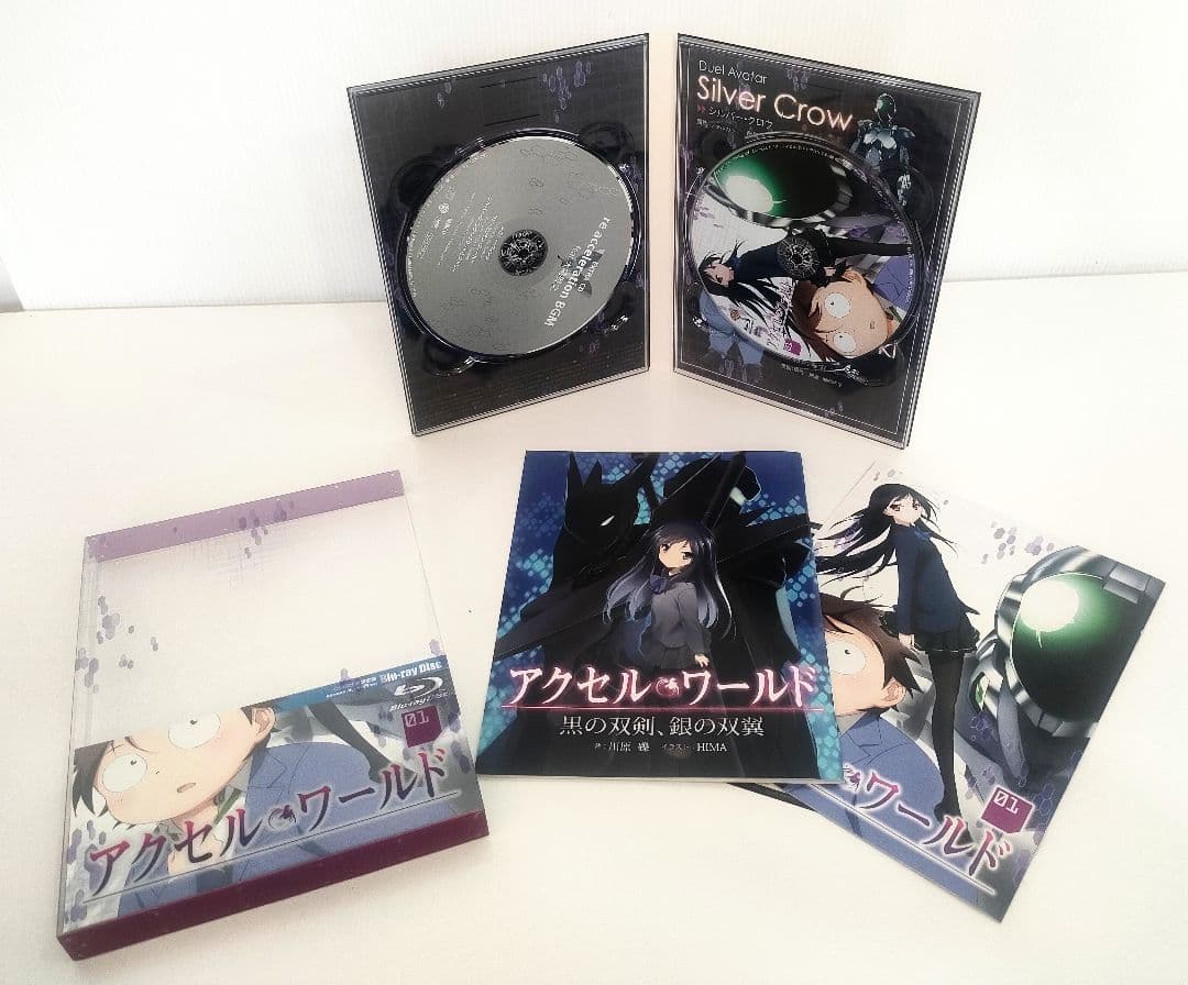 アクセル・ワールド BD〈初回限定版〉美品