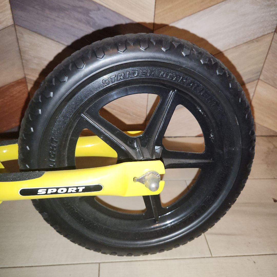 ストライダー STRIDER 12 スポーツモデル バランスバイク イエロー黄色