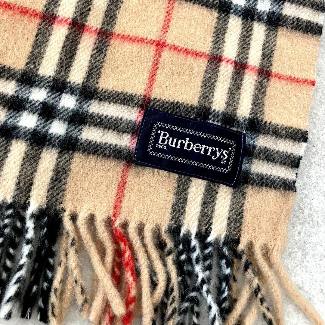 ◆Burberry バーバリー 大判 ストール マフラー ブランケット