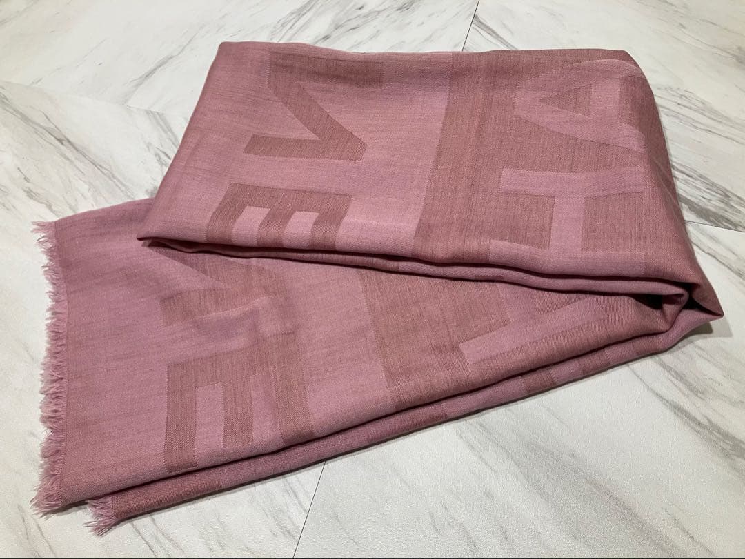 CHANEL ストール　ショール　ピンク★シャネル　マフラー