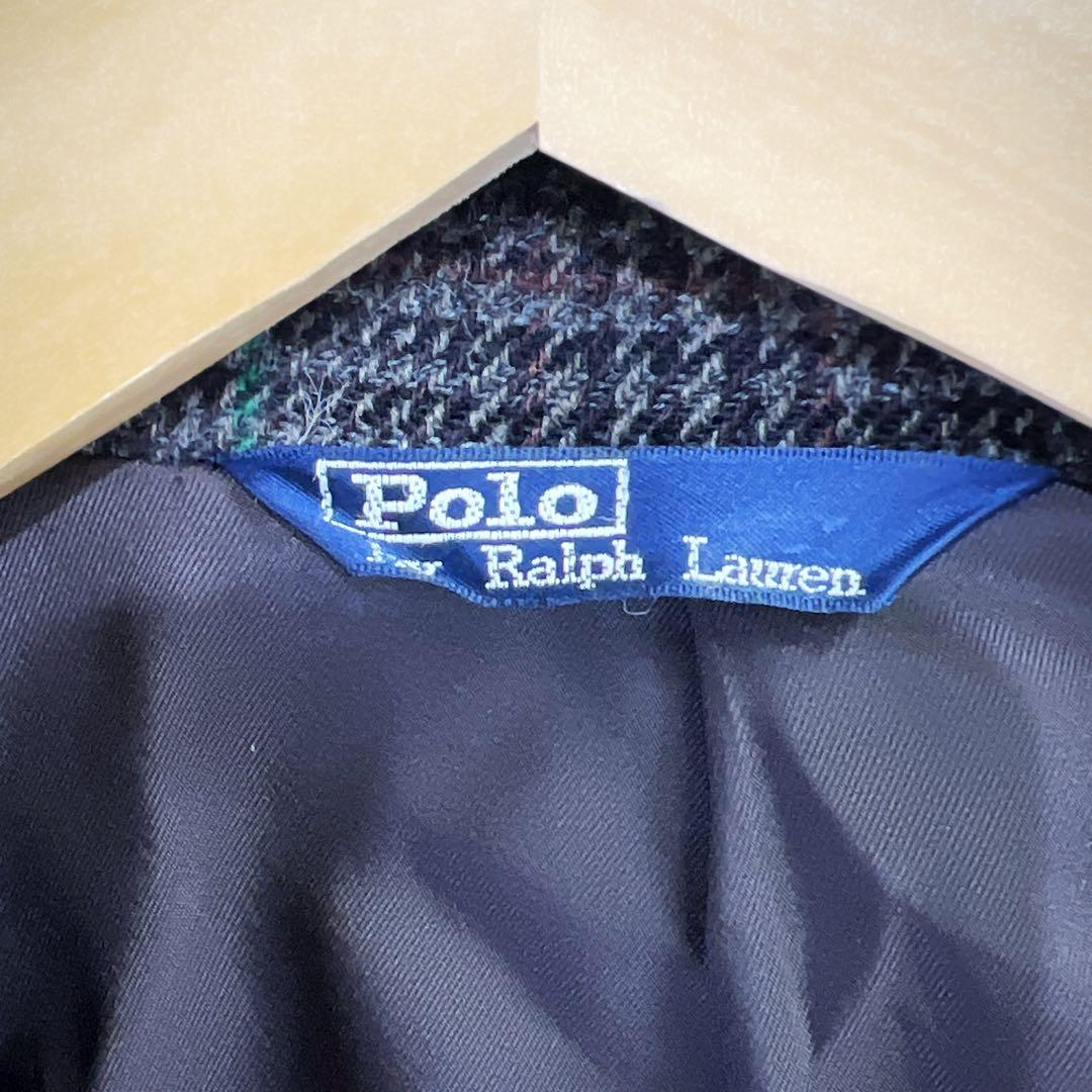 【希少】RALPH LAUREN　ラルフローレン　ツイード　テーラードジャケット