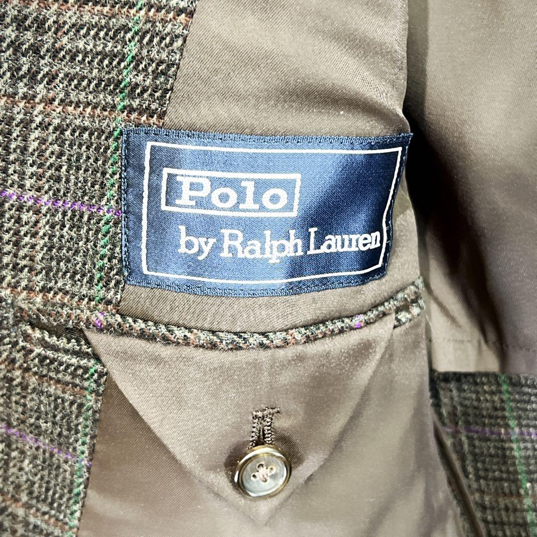 【希少】RALPH LAUREN　ラルフローレン　ツイード　テーラードジャケット