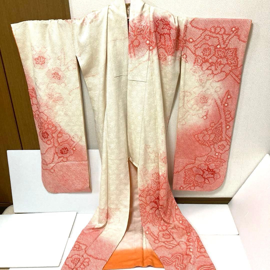 振袖 ⑤ 成人式着物　絞り振袖着物　振袖のみ　成人式　卒業式　結婚式　振袖ピンク
