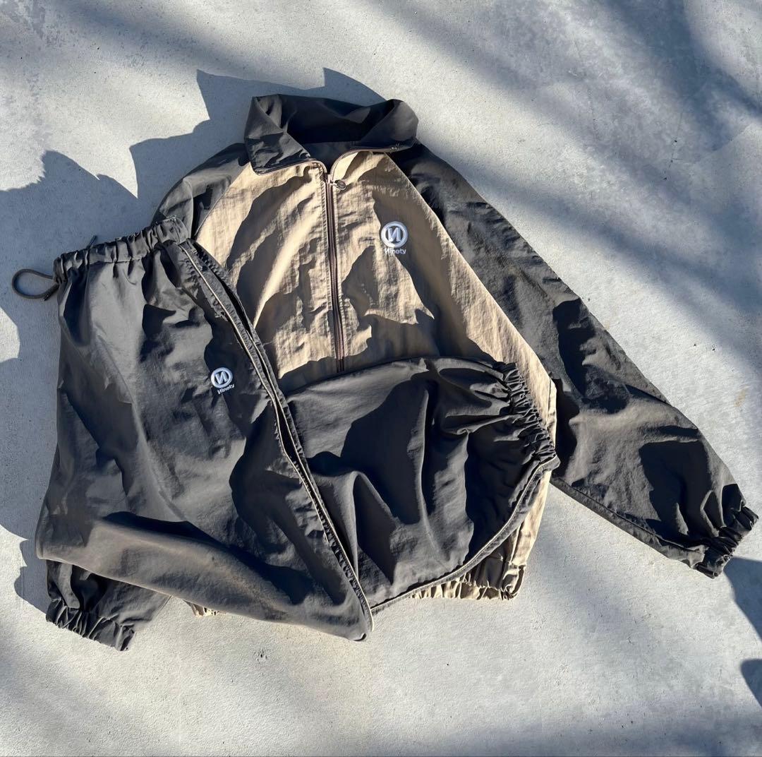 パンツ 9090 \"N\" Logo Tech Nylon Track Jacket