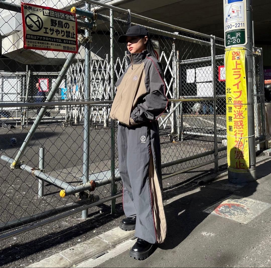 パンツ 9090 \"N\" Logo Tech Nylon Track Jacket