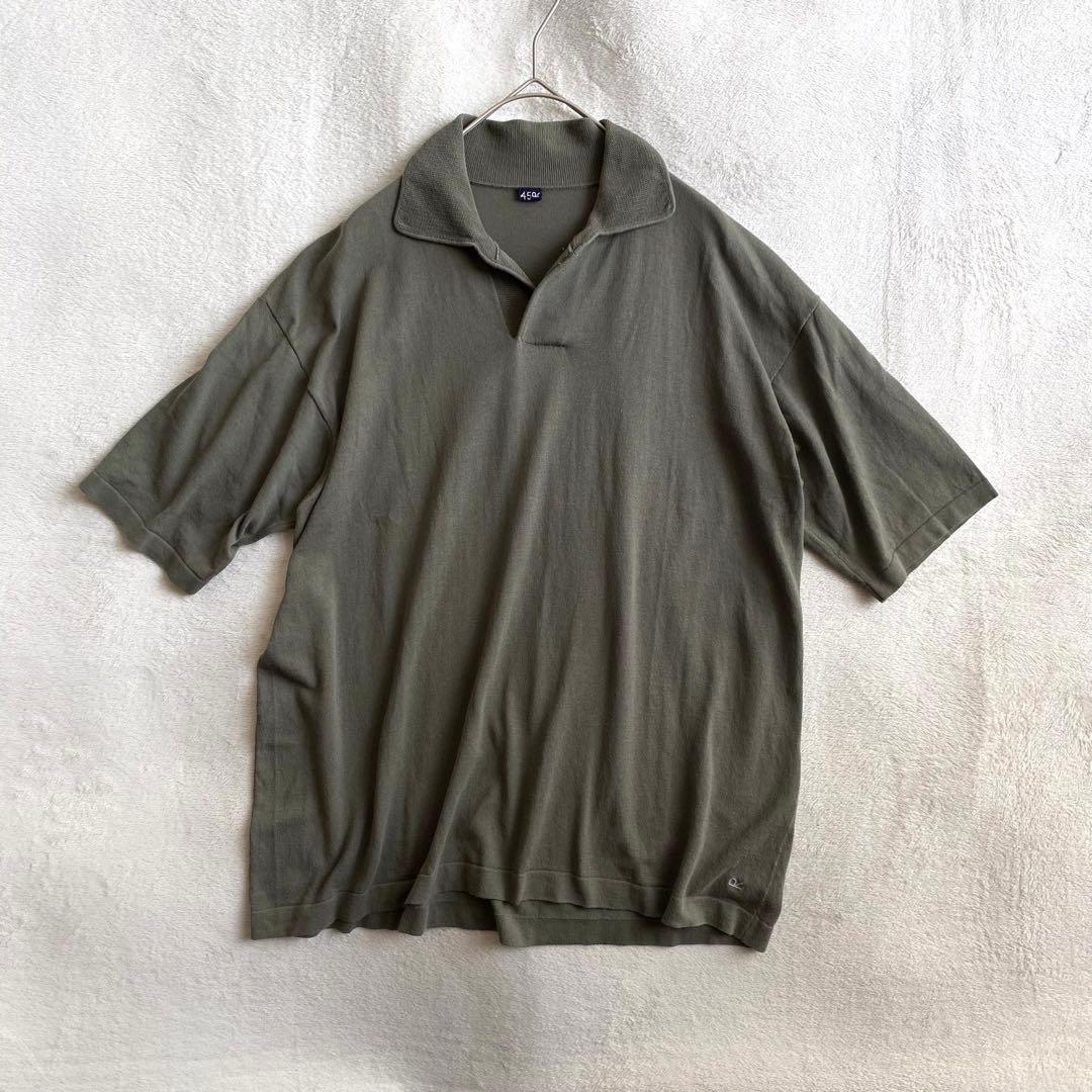 【定価約3.2万✨】45R アイスコットンオーシャンプルシャツ　カーキ　サイズ２
