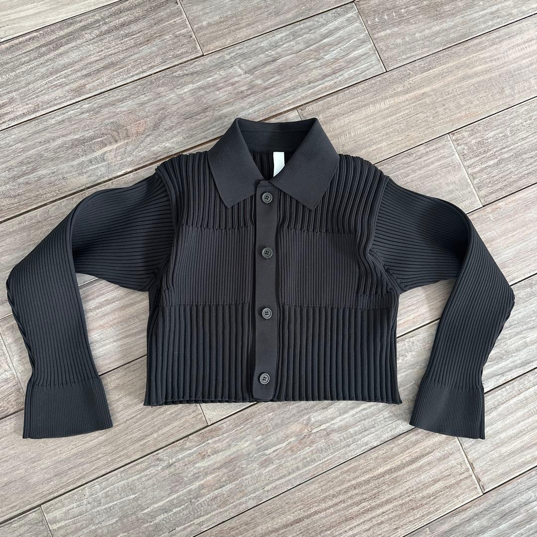 cfcl FLUTED CROPPED SHIRT CARDIGAN 美品　1