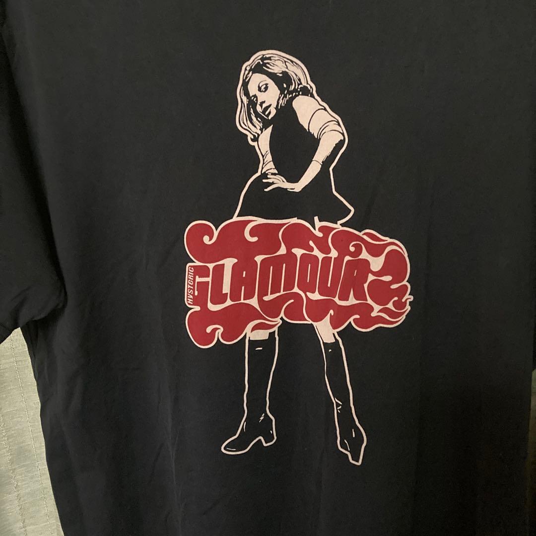 HYSTERIC GLAMOUR ヴィクセンガール　Tシャツ　黒