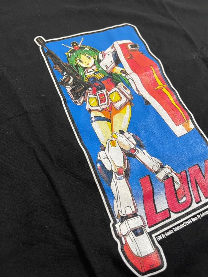 アニメTシャツ うる星やつら GUNDAM ラム 2XL