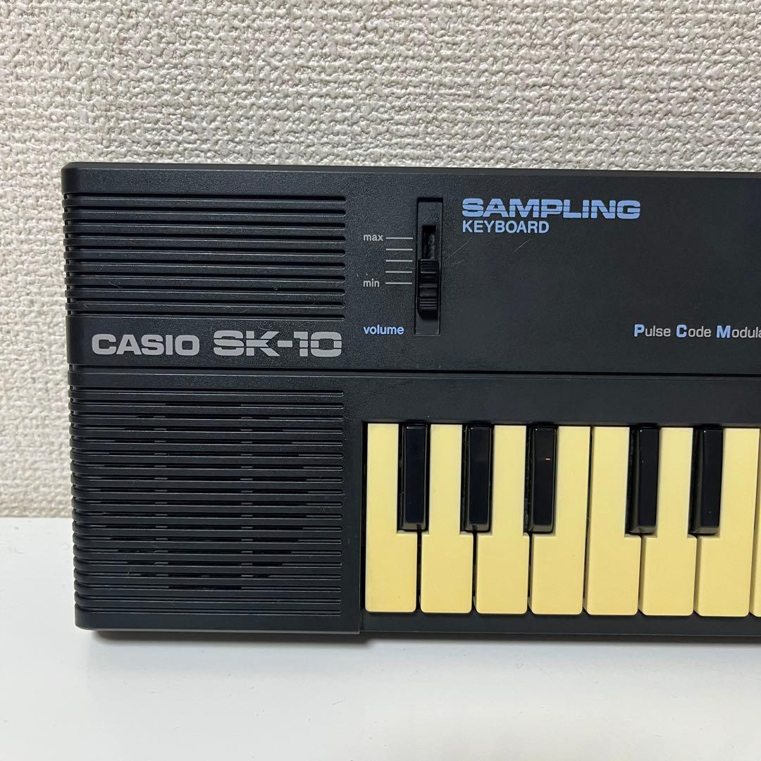 希少 動作品 CASIO SK-10 サンプリング キーボード
