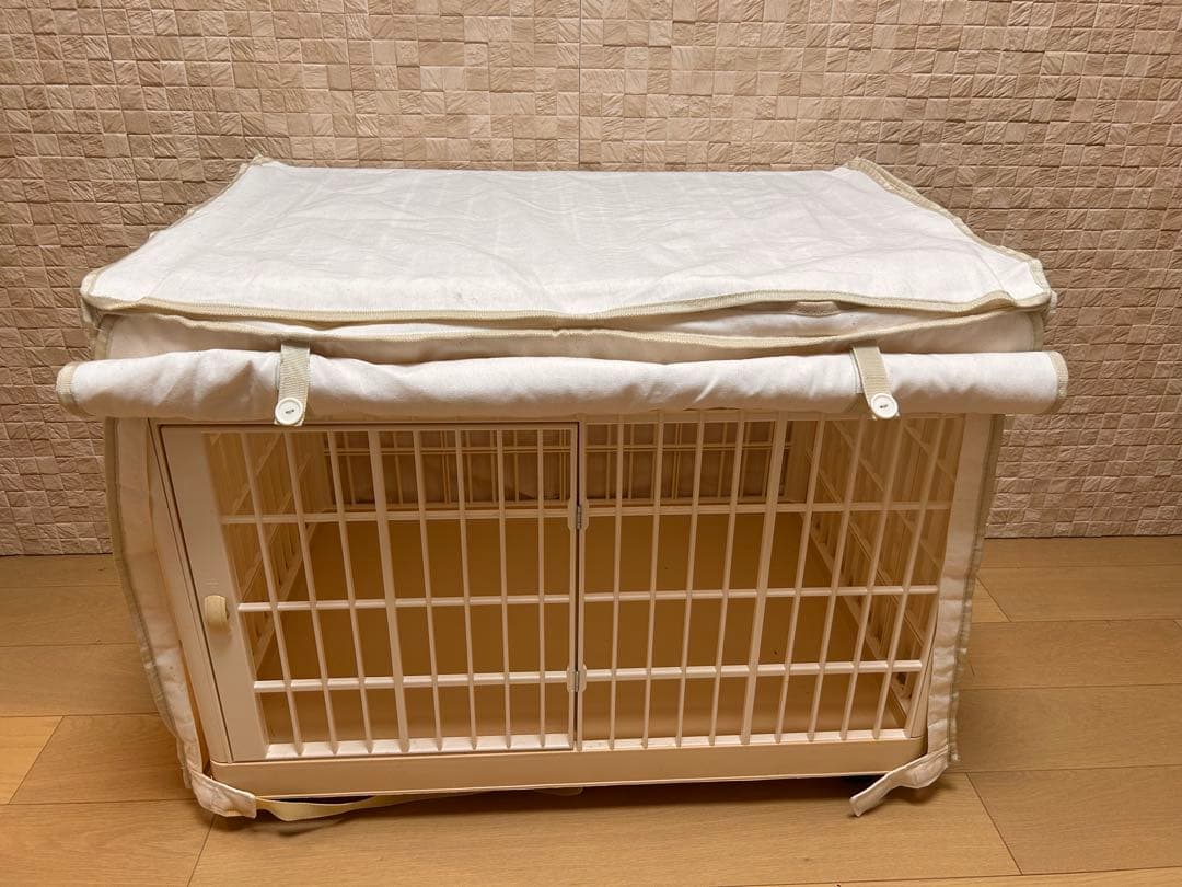犬用プラスチックケージ 中型サイズ