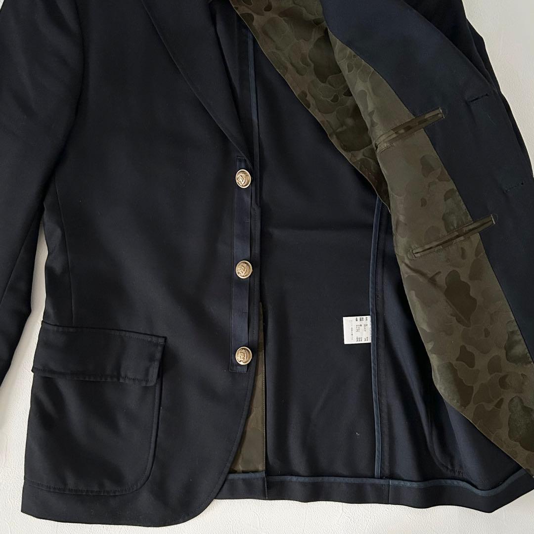 THE RUGGED CLOTHING ジャケット金ボタン 迷彩